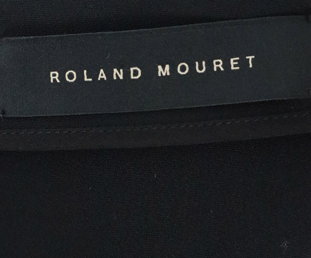Roland Mouret B&W Wool Dress sz 8 - Michael's Consignment NYC