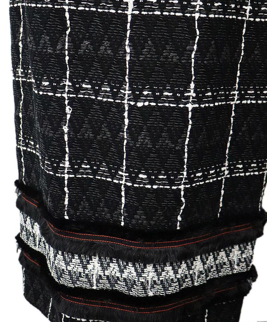Roland Mouret B&W Wool Dress sz 8 - Michael's Consignment NYC