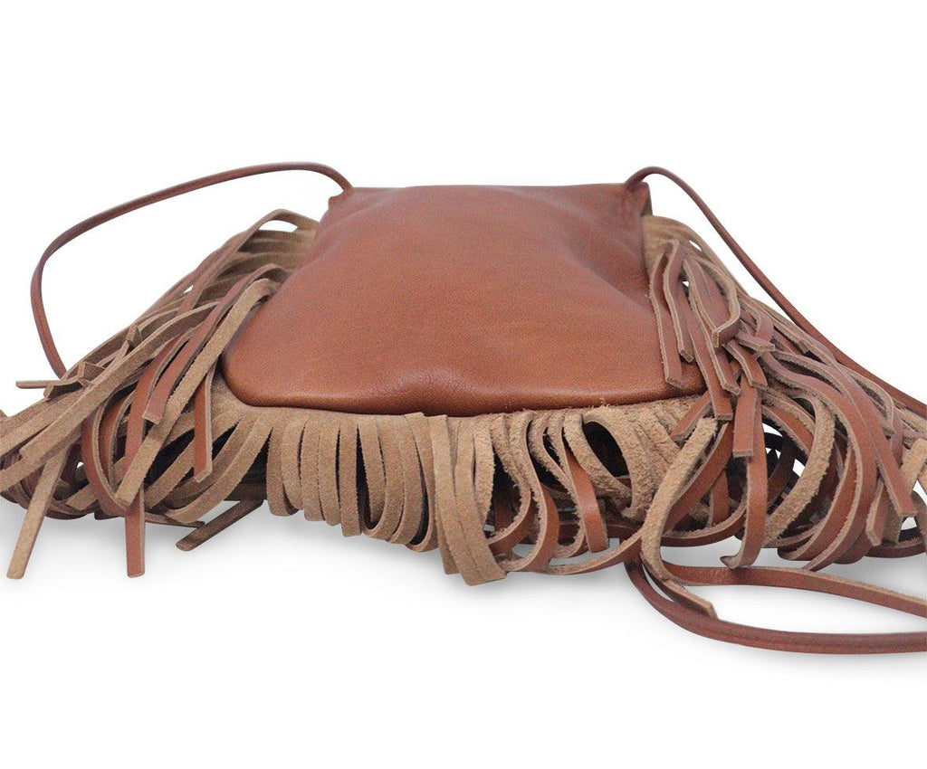 Saint Laurent Tan Leather Anita Bag - Michael's Consignment NYC
