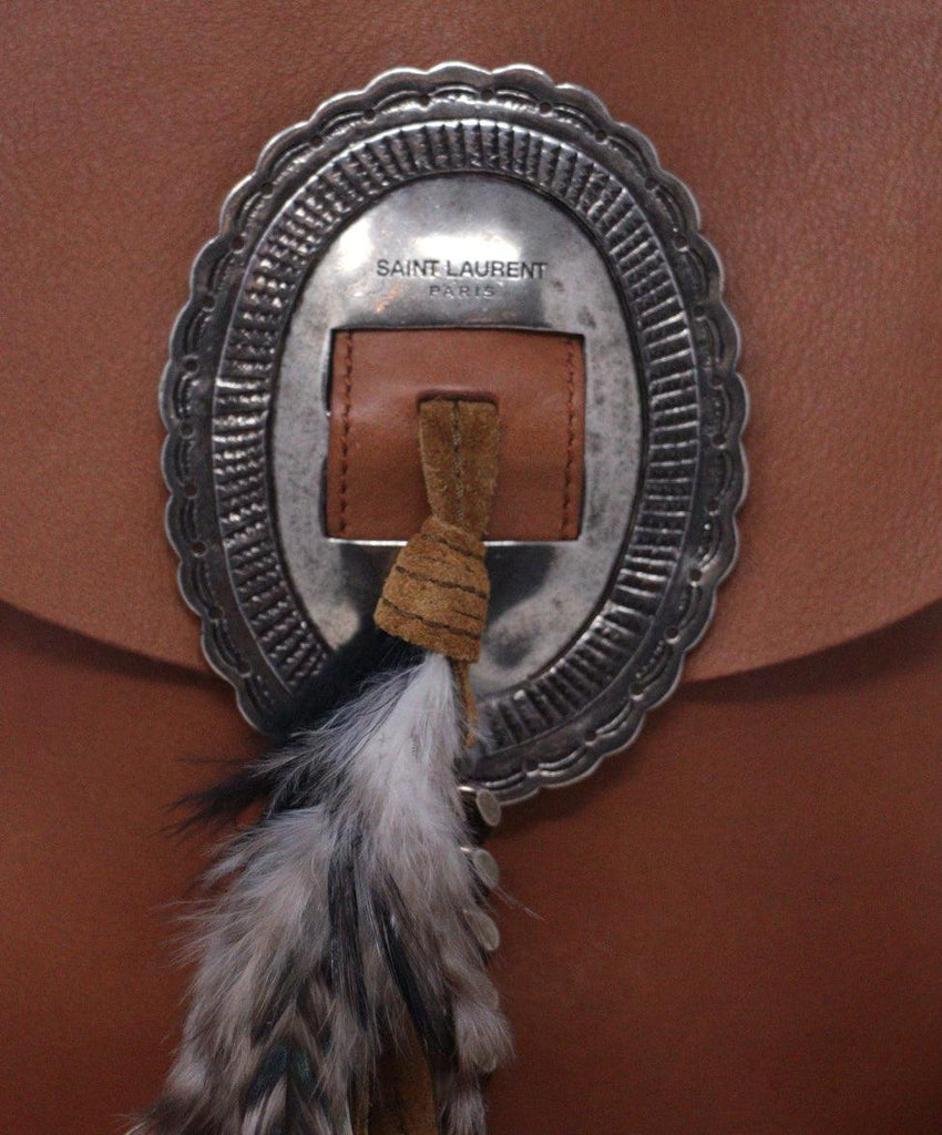 Saint Laurent Tan Leather Anita Bag - Michael's Consignment NYC