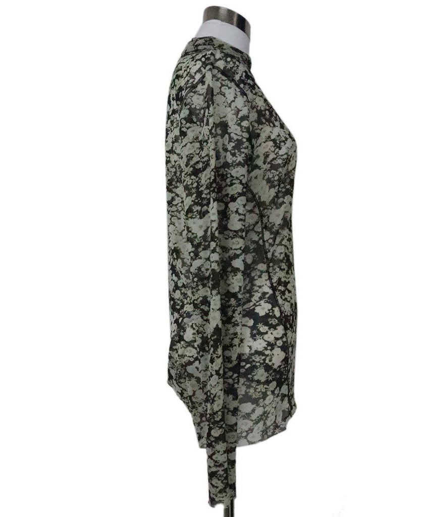Schumacher B&W Mesh Floral Top sz 6 - Michael's Consignment NYC