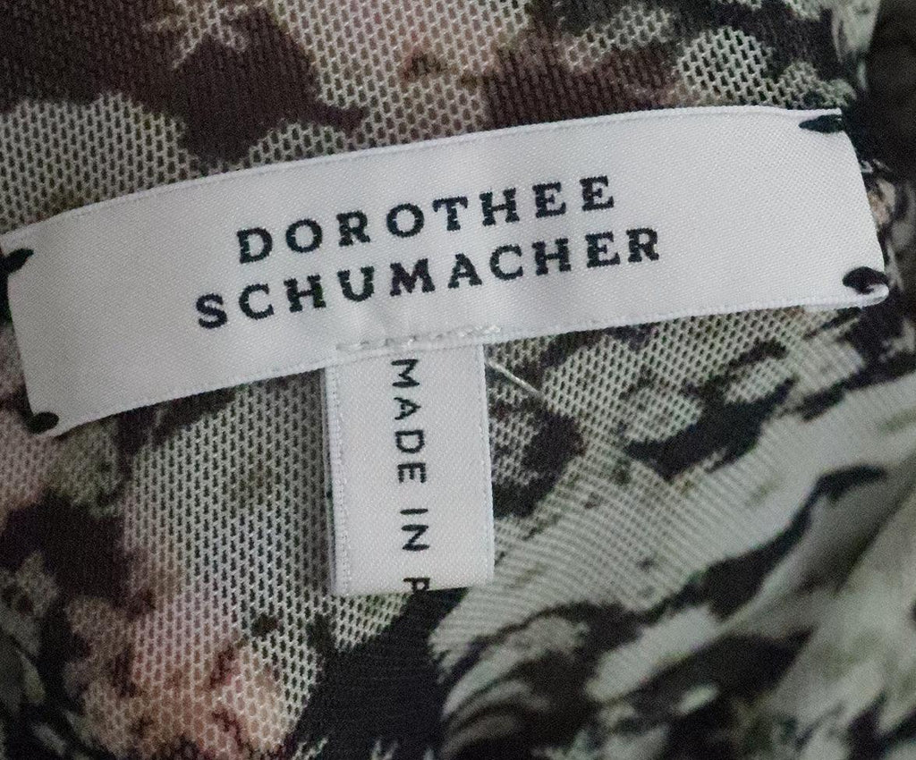 Schumacher B&W Mesh Floral Top sz 6 - Michael's Consignment NYC