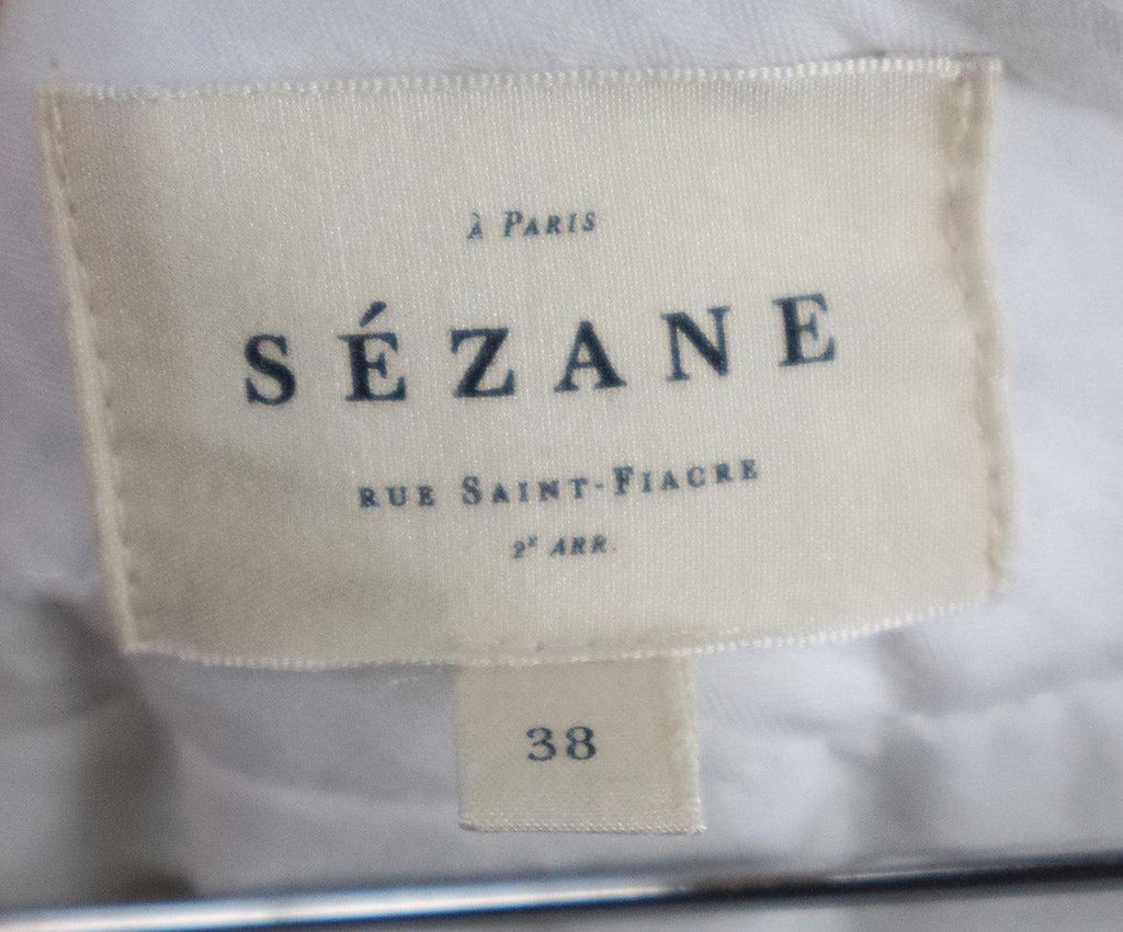 Sezane Beige Wool Pants sz 6 - Michael's Consignment NYC