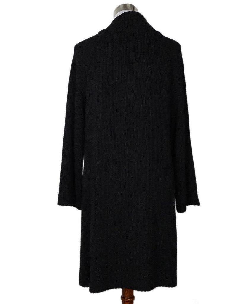 St. John Black Knit Coat sz 8 - Michael's Consignment NYC