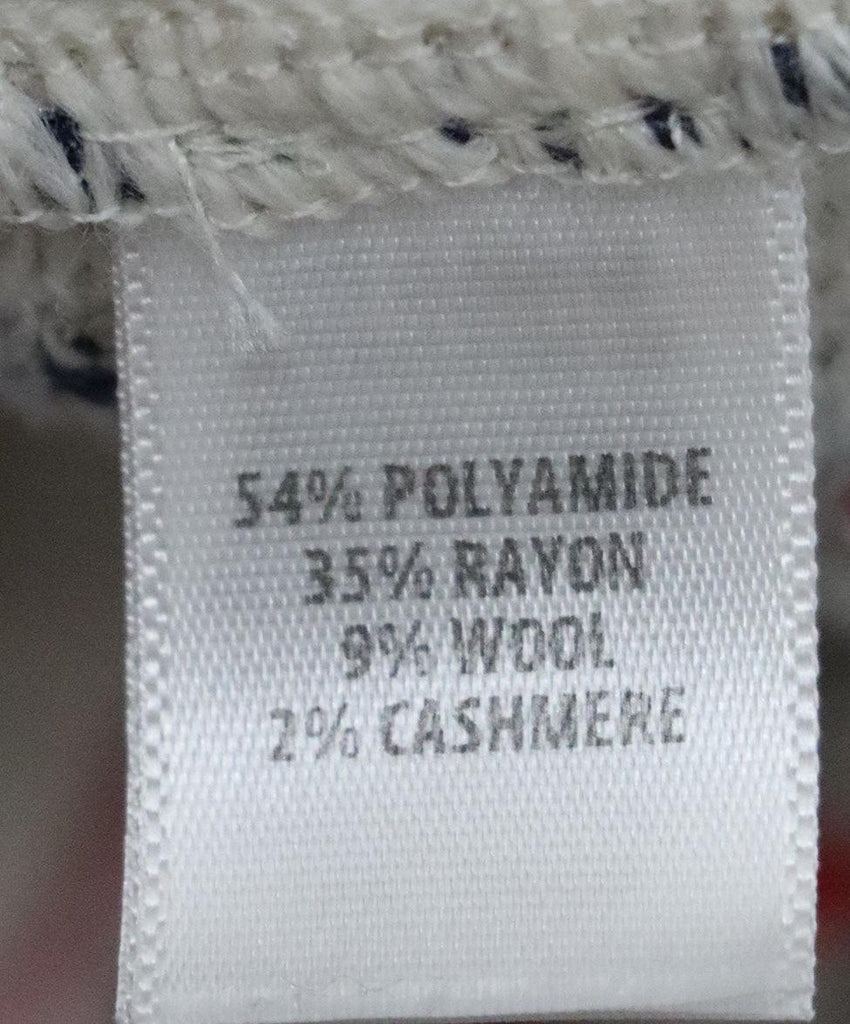 St. John Red & White Woven Jacket sz 8 - Michael's Consignment NYC