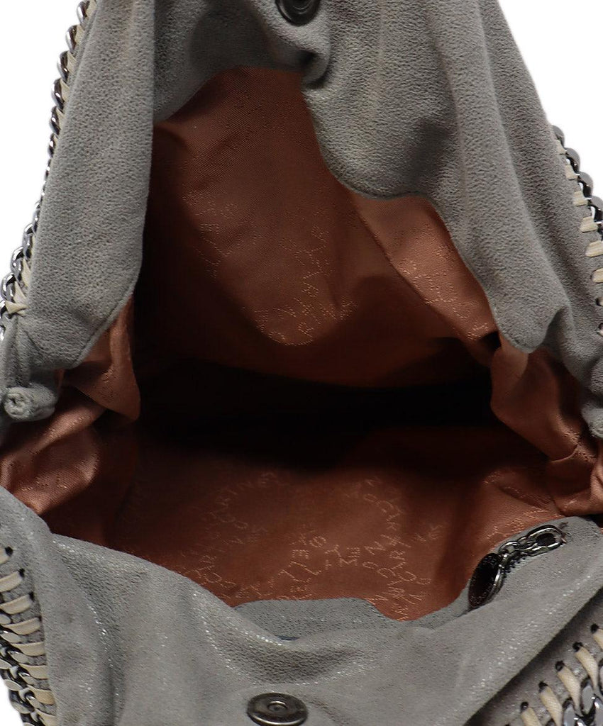 Stella McCartney Grey Vegan Leather Shoulder Bag - Michael's Consignment NYC