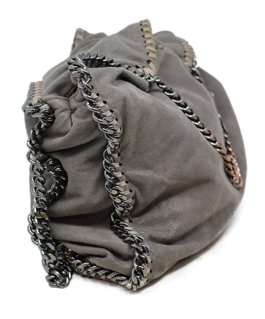 Stella McCartney Grey Vegan Leather Shoulder Bag - Michael's Consignment NYC