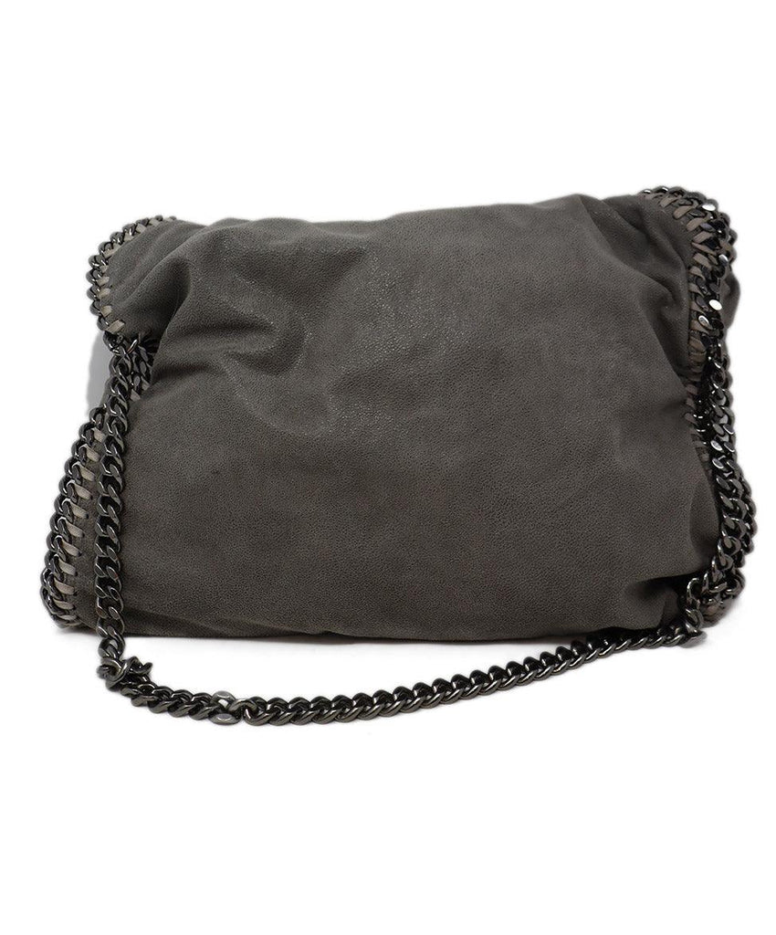 Stella McCartney Grey Vegan Leather Shoulder Bag - Michael's Consignment NYC