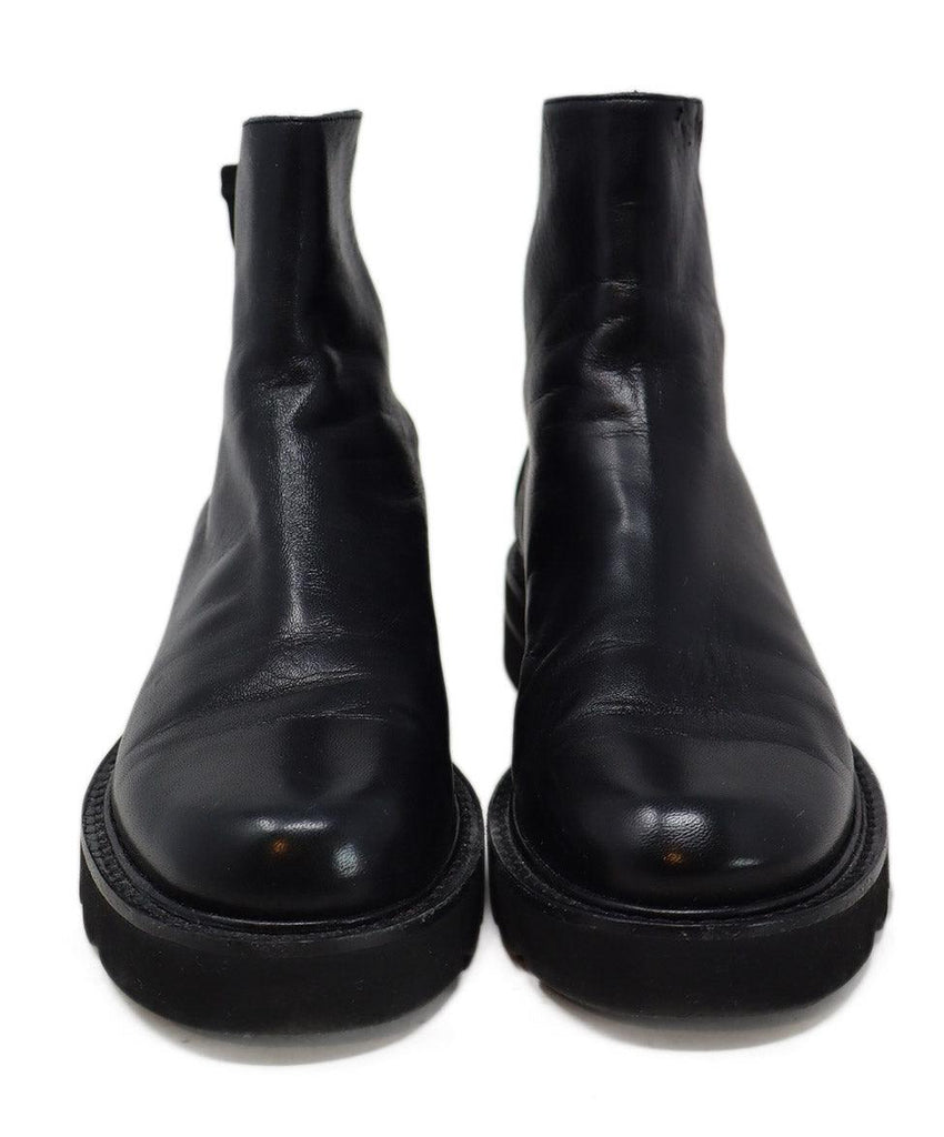 Stuart Weitzman Black Leather 50/50 Booties sz 6.5 - Michael's Consignment NYC