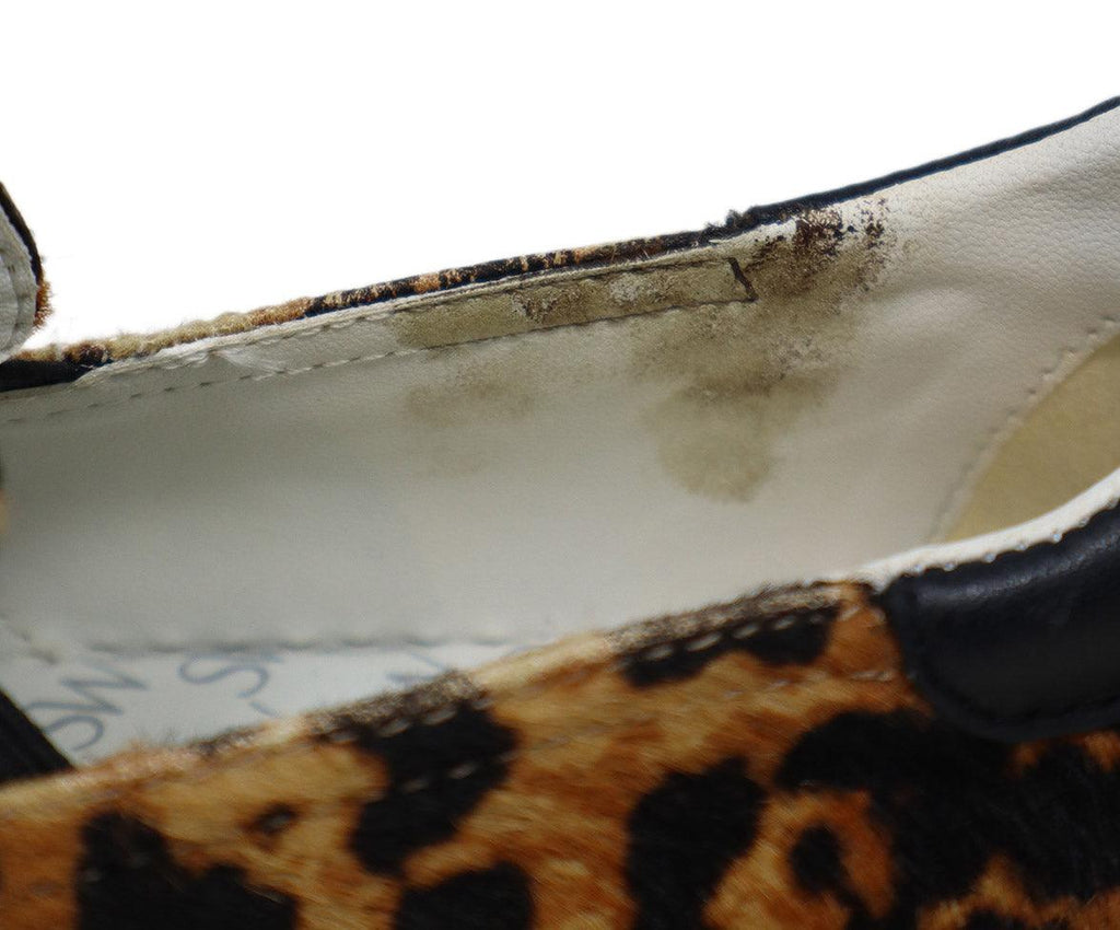 Stuart Weitzman Leopard Fur Sneakers sz 7 - Michael's Consignment NYC