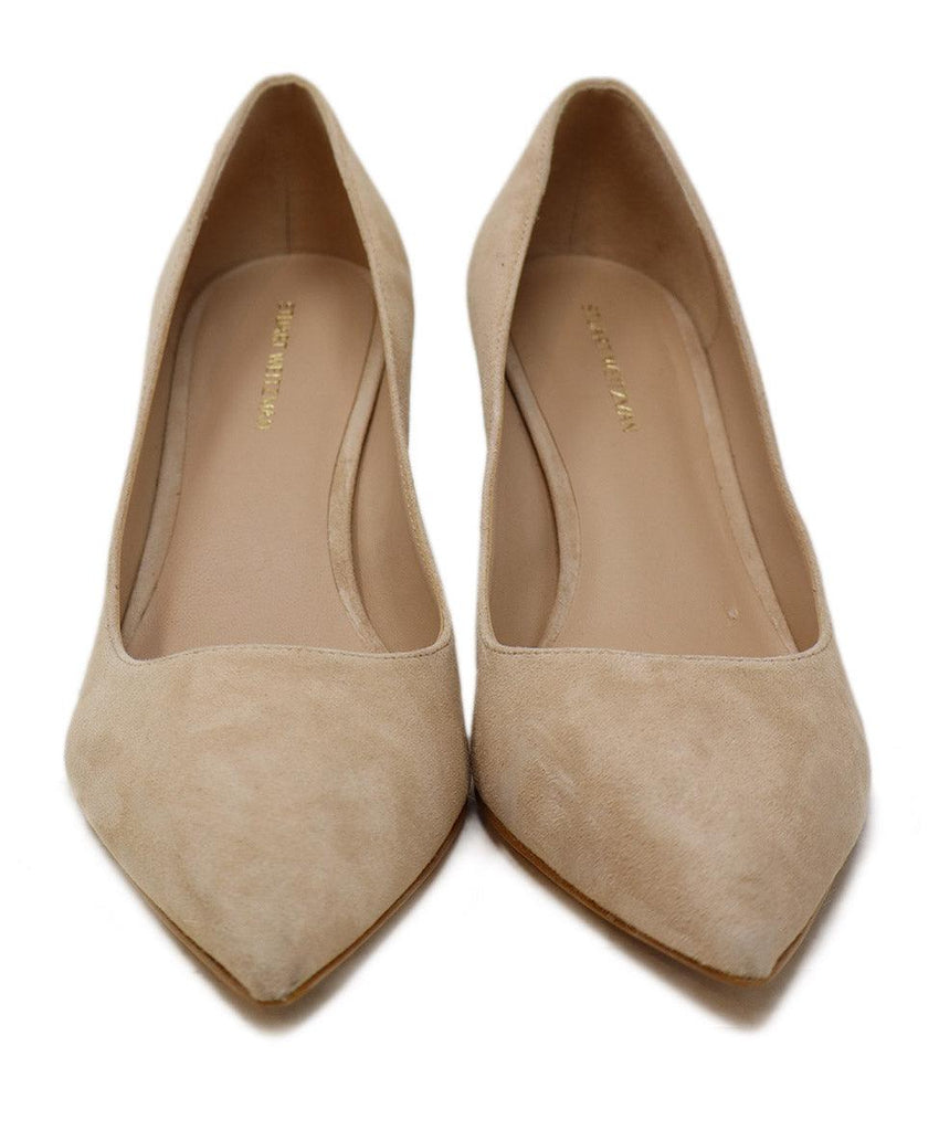 Stuart Weitzman Nude Suede Shoes sz 9 - Michael's Consignment NYC