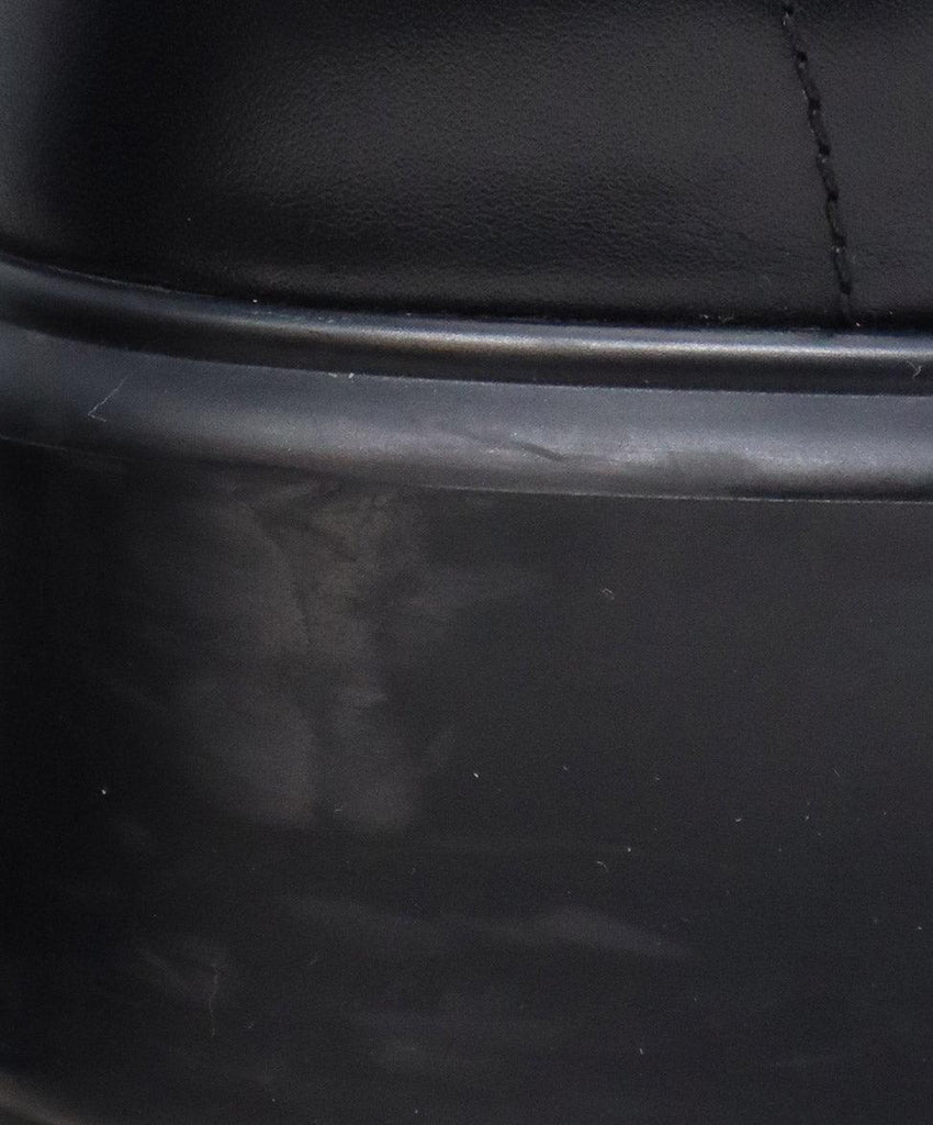 The Row Black Leather Platform Boots sz 9 - Michael's Consignment NYC