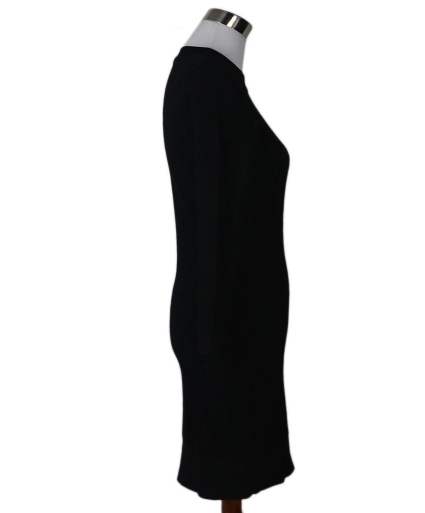 The Row Black Ribbed Dress sz 4 - Michael's Consignment NYC