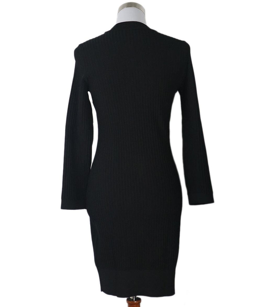 The Row Black Ribbed Dress sz 4 - Michael's Consignment NYC