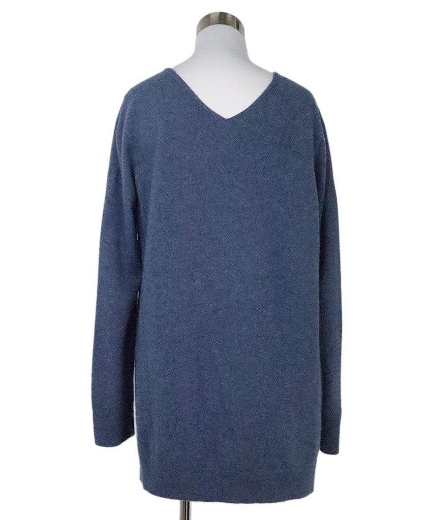 The Row Blue Cashmere Sweater sz 10 - Michael's Consignment NYC