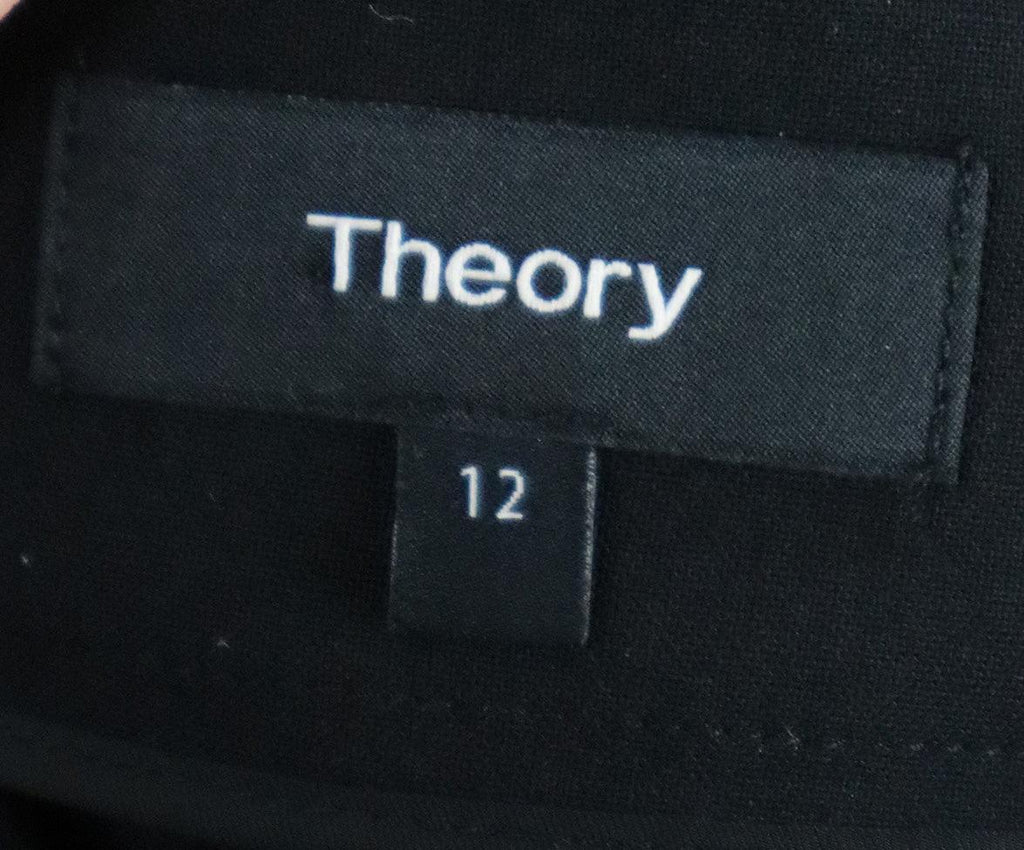 Theory Black Wool Skirt sz 12 - Michael's Consignment NYC