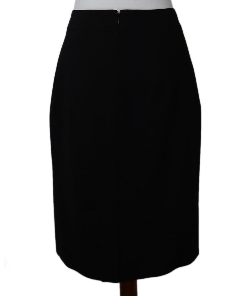 Theory Black Wool Skirt sz 12 - Michael's Consignment NYC