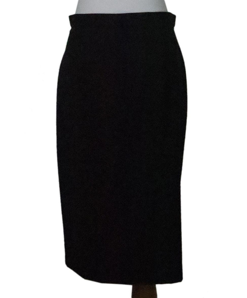 Theory Black Wool Skirt sz 8 - Michael's Consignment NYC