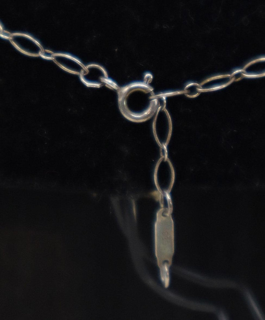 Tiffany & Co. Sterling Silver & Aqua Necklace - Michael's Consignment NYC