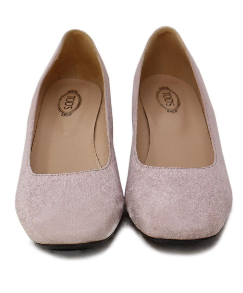 Tod's Pink Suede Heels sz 8 - Michael's Consignment NYC
