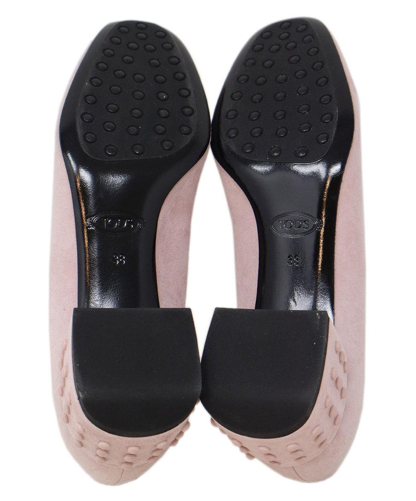 Tod's Pink Suede Heels sz 8 - Michael's Consignment NYC