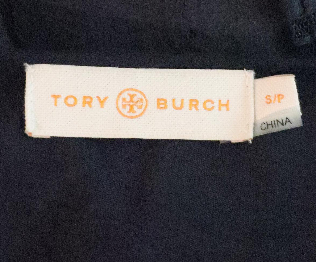 Tory Burch Navy Lace Top sz 4 - Michael's Consignment NYC