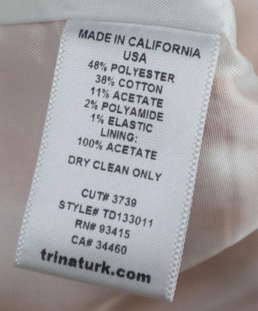 Trina Turk Orange & White Embroidered Dress sz 8 - Michael's Consignment NYC