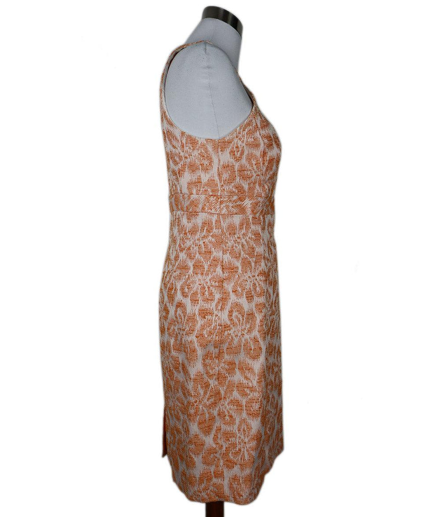 Trina Turk Orange & White Embroidered Dress sz 8 - Michael's Consignment NYC