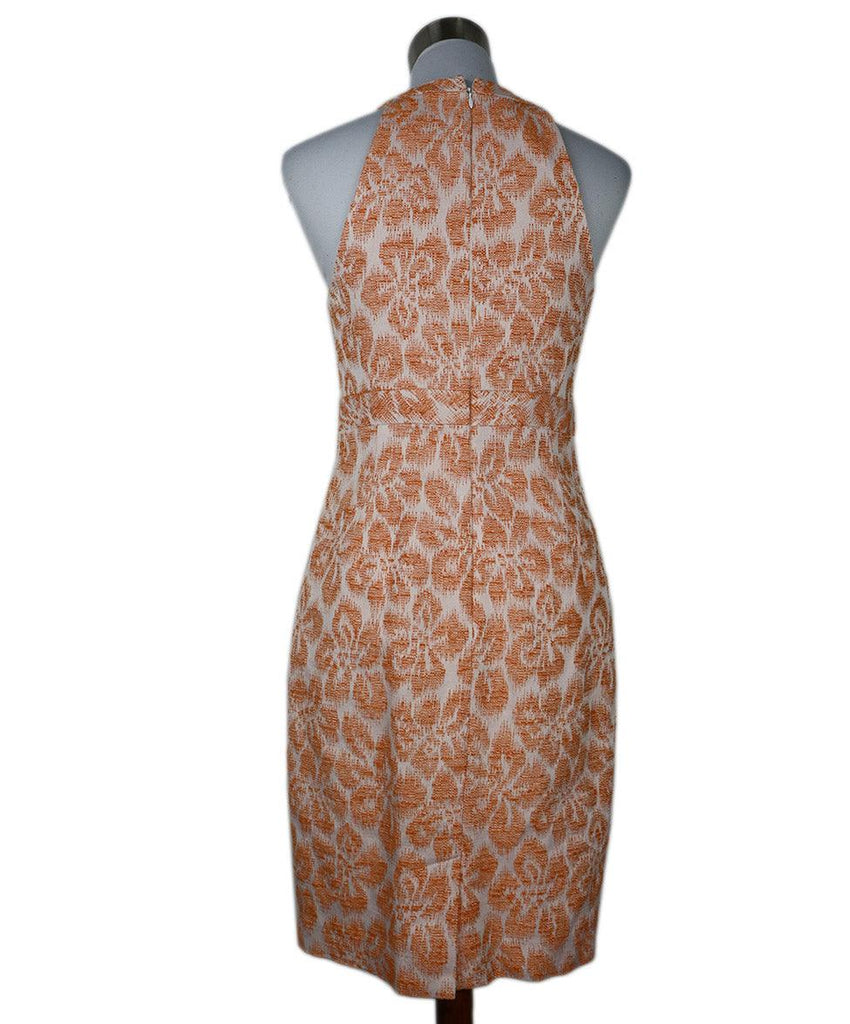 Trina Turk Orange & White Embroidered Dress sz 8 - Michael's Consignment NYC