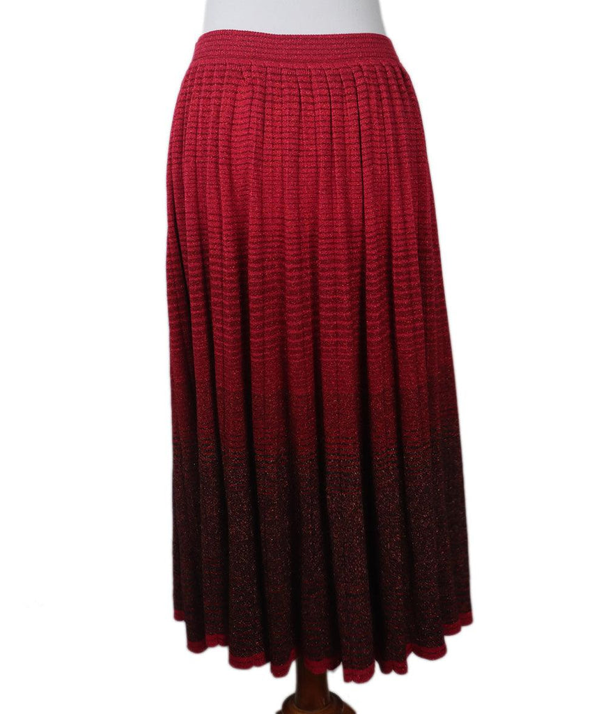 Ulla Johnson Pink Striped Lurex Skirt sz 6 - Michael's Consignment NYC