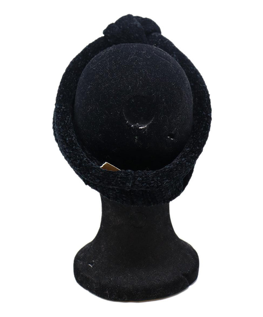 Underwood Black Chenille Headband - Michael's Consignment NYC