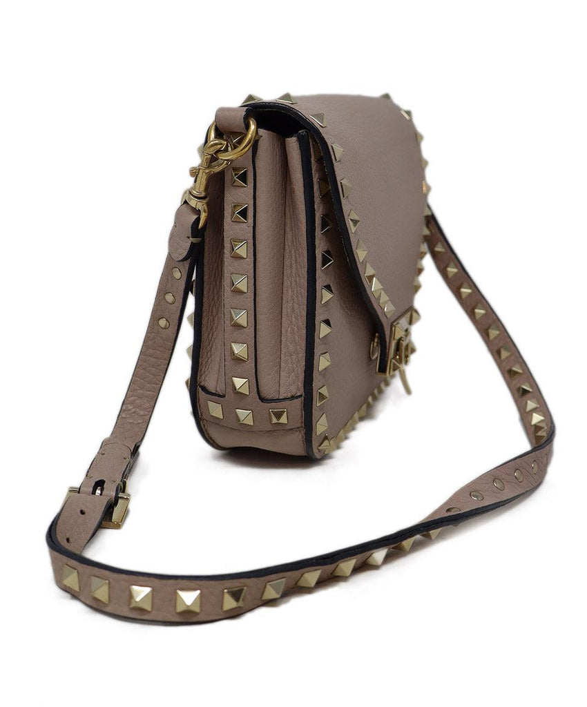 Valentino Mauve Leather Rockstud Shoulder Bag - Michael's Consignment NYC