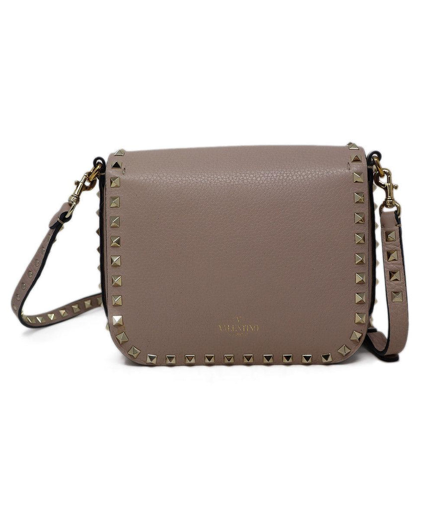Valentino Mauve Leather Rockstud Shoulder Bag - Michael's Consignment NYC