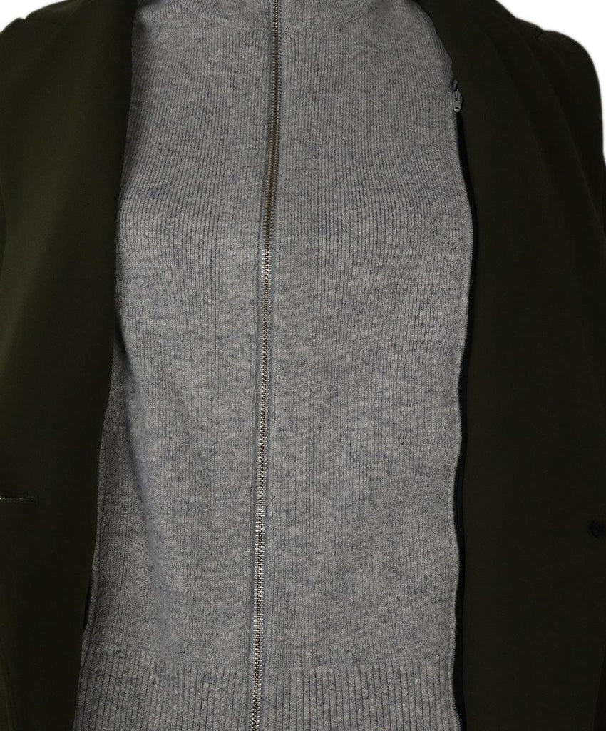 Veronica Beard Olive & Grey Dickey Jacket sz 10 - Michael's Consignment NYC