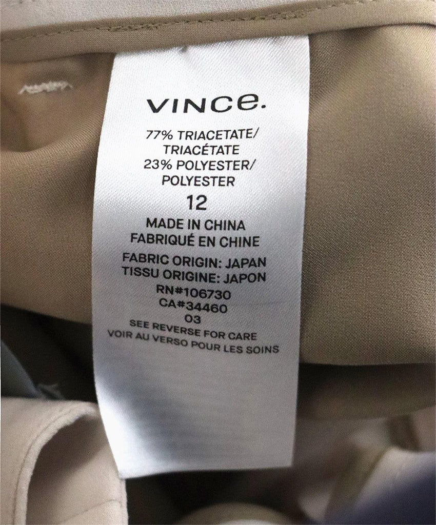 Vince Beige Cropped Pants sz 12 - Michael's Consignment NYC