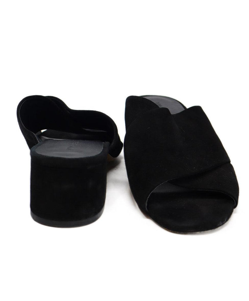 Vince Black Suede Slides sz 10 - Michael's Consignment NYC