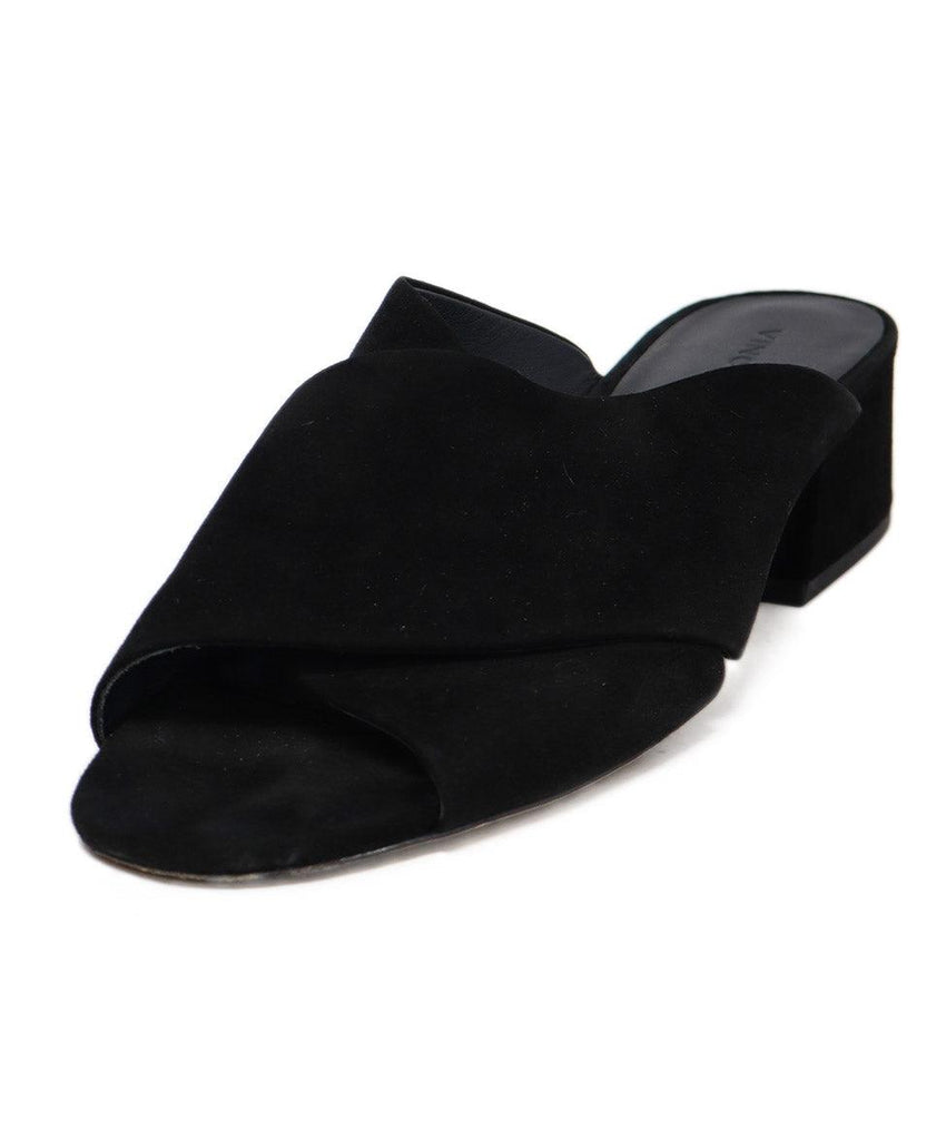 Vince Black Suede Slides sz 10 - Michael's Consignment NYC