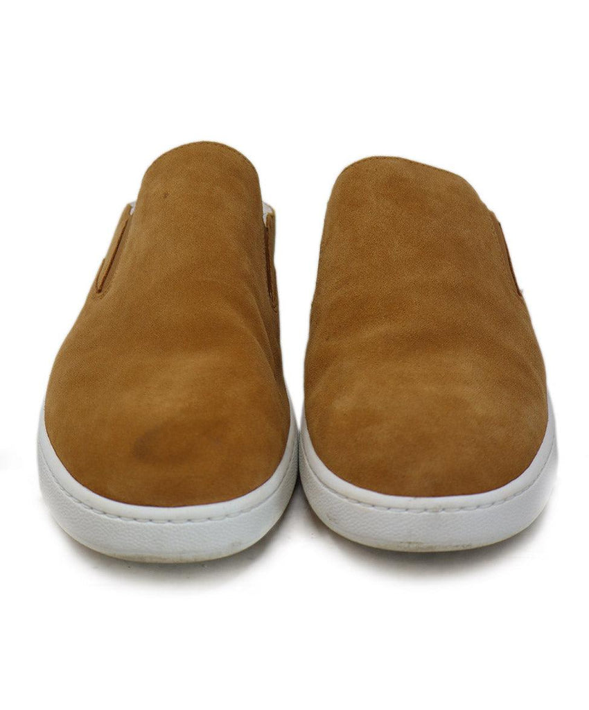 Vince Tan Suede & Shearling Sneakers sz 9.5 - Michael's Consignment NYC