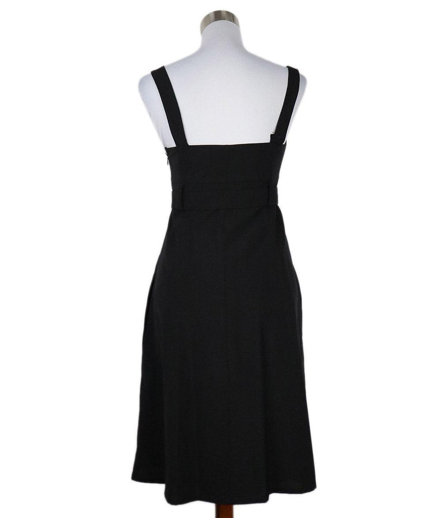 Weekend by Max Mara Black Polyester Wool w/ Belt Dress sz 6 - Michael's Consignment NYC