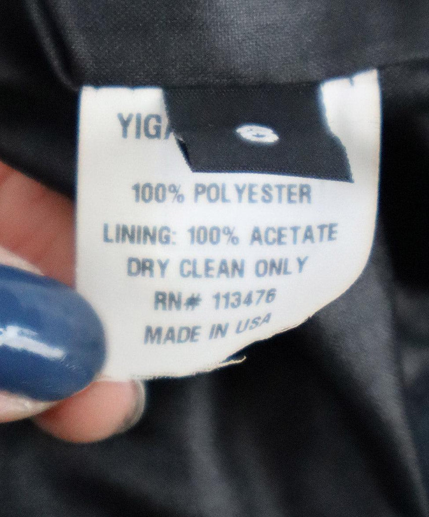 Yigal Azrouel Navy Blue Ruffle Dress sz 4 - Michael's Consignment NYC