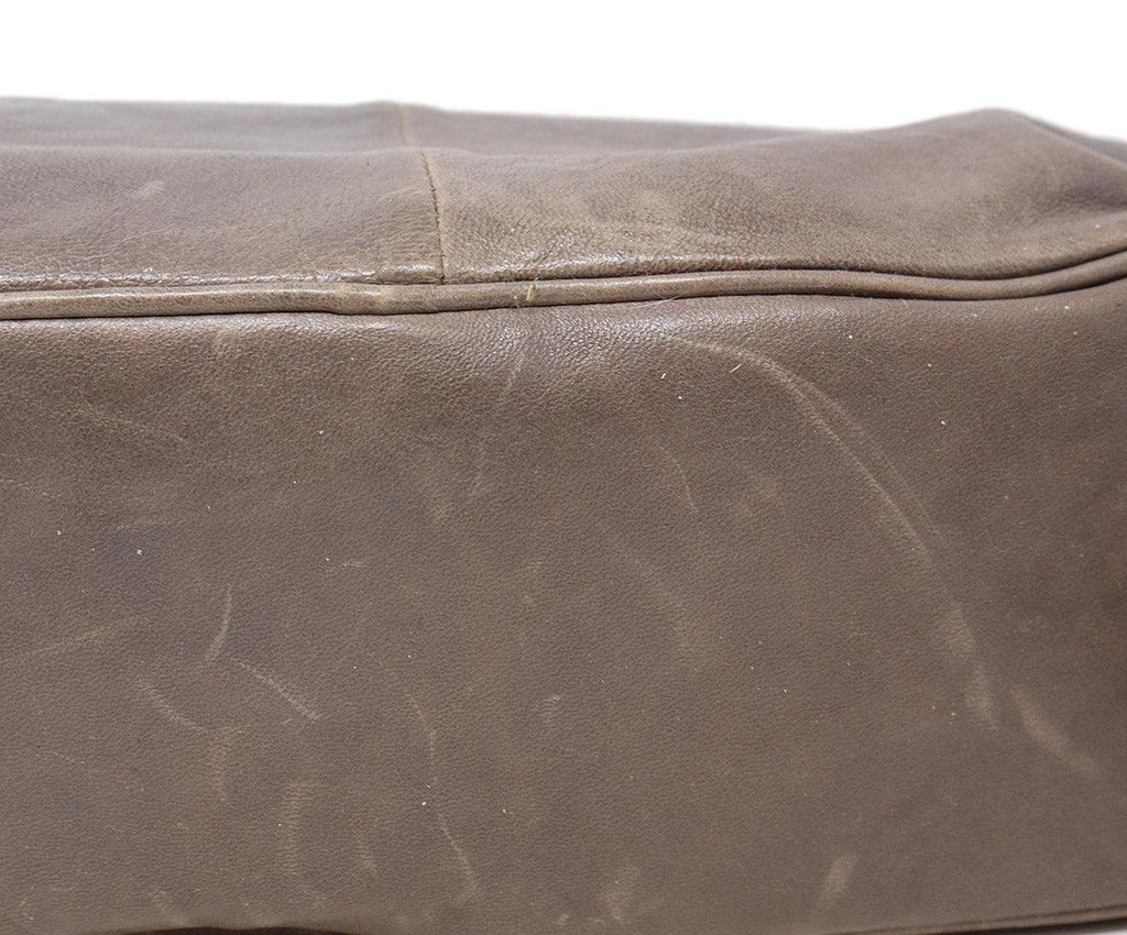 Zac Posen Grey Leather Z Spoke Handbag - Michael's Consignment NYC